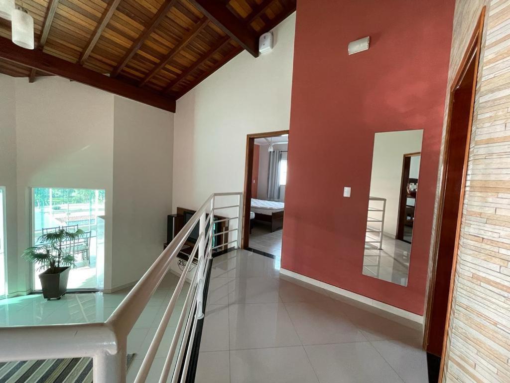 Vila Casa Alto Padrao Com Area Gourmet Completa, Piscina E Campo Futebol Socorro  Exteriér fotografie