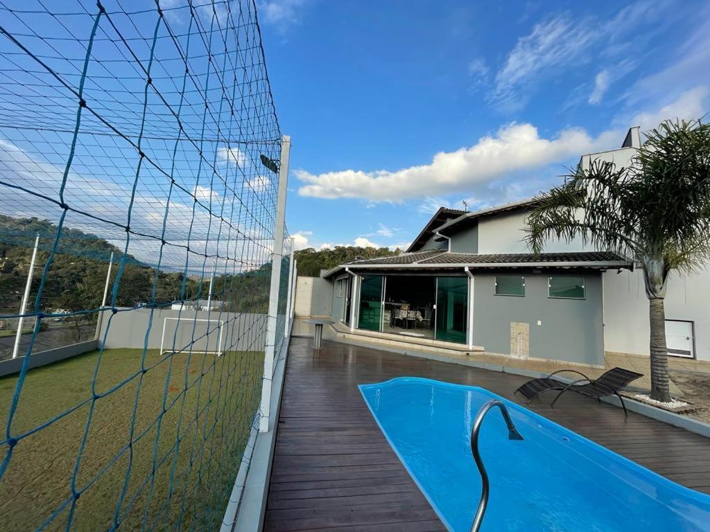 Vila Casa Alto Padrao Com Area Gourmet Completa, Piscina E Campo Futebol Socorro  Exteriér fotografie